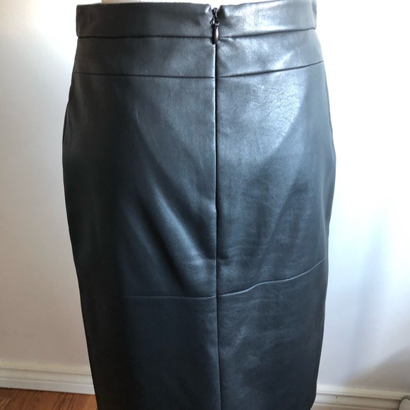 BCBG MaxAzria Faux Leather Skirt - Picture 11 of 16